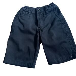 Quiksilver Black Chino Shorts - Boys Size 5 - Excellent
